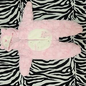 Koala Kids Fuzzy Pink Cat Hoodie